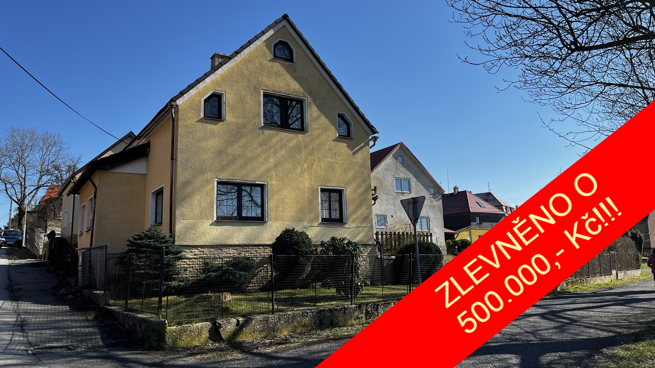 Rodinný dům v obci Kamenický Šenov, okres Česká Lípa     3.490.000,-Kč